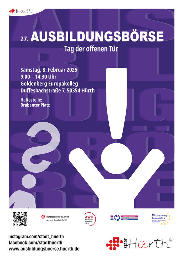 Plakat Ausbildungsbörse