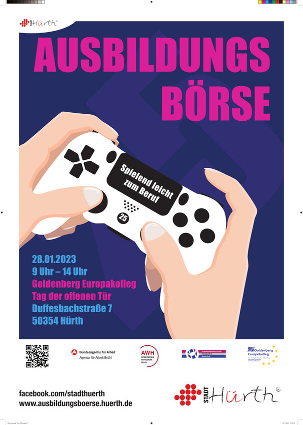 Flyer Ausbilungsmesse 2023